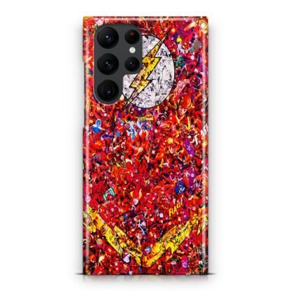 The Flash Collage Armor Samsung Galaxy S25 / S25 Plus / S25 Ultra 3D Case