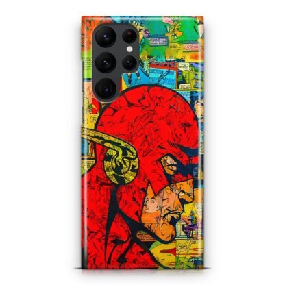 The Flash Comic Samsung Galaxy S25 / S25 Plus / S25 Ultra 3D Case