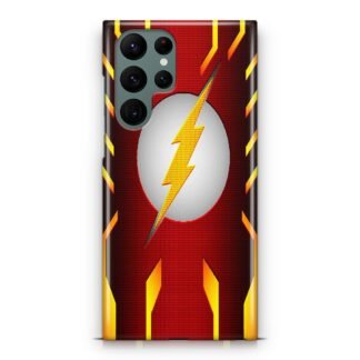 The Flash Tron Lava Logo Samsung Galaxy S23 / S23 Plus / S23 Ultra / S23 FE 3D Case