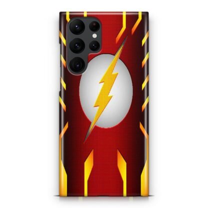 The Flash Tron Lava Logo Samsung Galaxy S25 / S25 Plus / S25 Ultra 3D Case