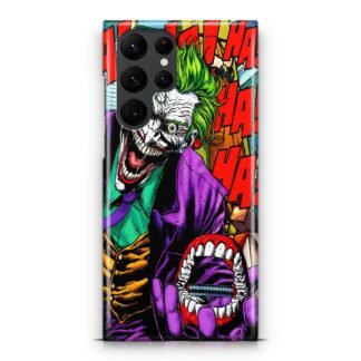 The Joker Evil Cartoon Samsung Galaxy S25 / S25 Plus / S25 Ultra 3D Case