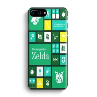 The Legend of Zelda Green Tosca Icon iPhone 7 Plus / 8 Plus 3D Case