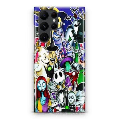 The Nightmare Before Christmas All Character Samsung Galaxy S25 / S25 Plus / S25 Ultra 3D Case