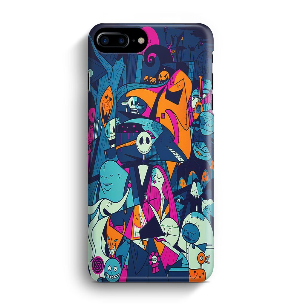 The Nightmare Before Christmas Collage iPhone 7 Plus / 8 Plus 3D Case