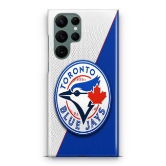 Toronto Blue Jays Carbon Logo Samsung Galaxy S23 / S23 Plus / S23 Ultra / S23 FE 3D Case