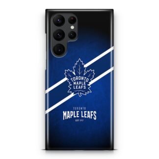 Toronto Maple Leafs Dark Blue Logo Samsung Galaxy S25 / S25 Plus / S25 Ultra 3D Case