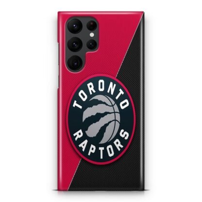 Toronto Raptors Carbon Logo Samsung Galaxy S25 / S25 Plus / S25 Ultra 3D Case