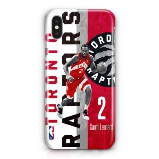 Toronto Raptors Kawhi Leonard iPhone X / XR / XS / XS Max 3D Case