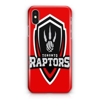 Toronto Raptors Shield Logo iPhone X / XR / XS / XS Max 3D Case