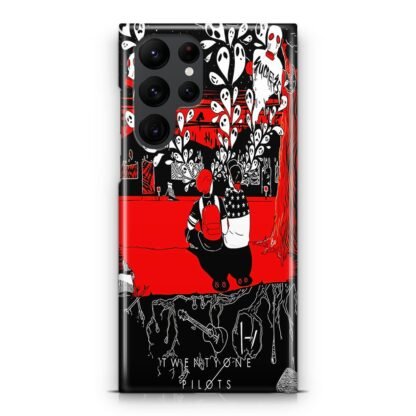 Twenty One Pilots Ghost Cover Samsung Galaxy S25 / S25 Plus / S25 Ultra 3D Case