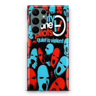 Twenty One Pilots Quiet Is Violent Samsung Galaxy S23 / S23 Plus / S23 Ultra / S23 FE 3D Case