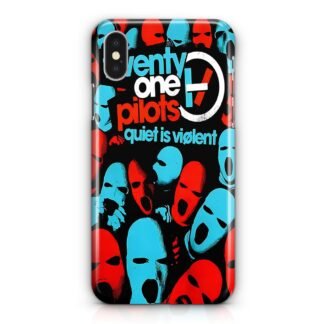 Twenty One Pilots Quiet Is Violent iPhone X / XR / XS / XS Max 3D Case