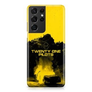 Twenty One Pilots Yellow Burn Cover Samsung Galaxy S21 / S21 Plus / S21 Ultra / S21 FE 3D Case