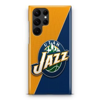 Utah Jazz Carbon Logo Samsung Galaxy S25 / S25 Plus / S25 Ultra 3D Case