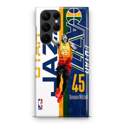 Utah Jazz Donovan Mitchell Samsung Galaxy S25 / S25 Plus / S25 Ultra 3D Case