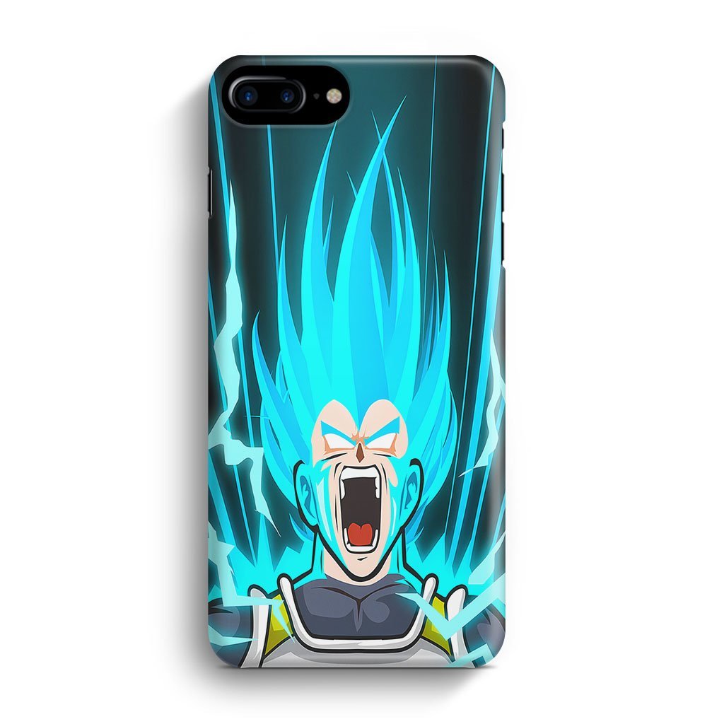 Vegeta Blue Rage Dragon Ball iPhone 7 Plus / 8 Plus 3D Case
