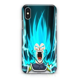 Vegeta Blue Rage Dragon Ball iPhone X / XR / XS / XS Max 3D Case