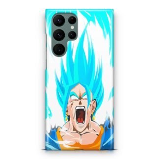 Vegito Blue Rage Dragon Ball Samsung Galaxy S23 / S23 Plus / S23 Ultra / S23 FE 3D Case