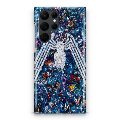 Venom Logo Collage Samsung Galaxy S25 / S25 Plus / S25 Ultra 3D Case