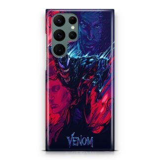 Venom Red Blue Cover Samsung Galaxy S23 / S23 Plus / S23 Ultra / S23 FE 3D Case