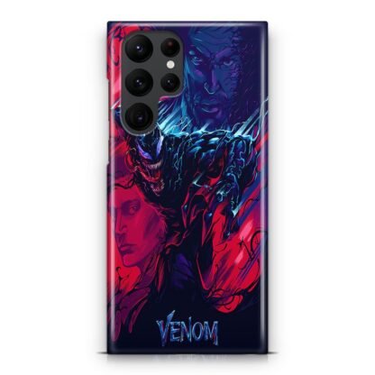 Venom Red Blue Cover Samsung Galaxy S25 / S25 Plus / S25 Ultra 3D Case