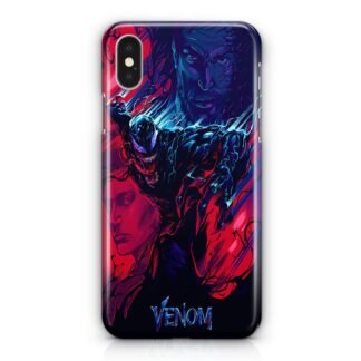 Venom Red Blue Cover iPhone X / XR / XS / XS Max 3D Case