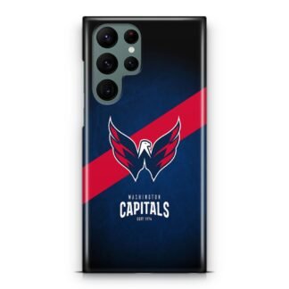 Washington Capitals Dark Logo Samsung Galaxy S23 / S23 Plus / S23 Ultra / S23 FE 3D Case