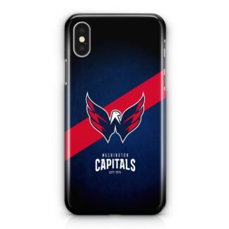 Washington Capitals Dark Logo iPhone X / XR / XS / XS Max 3D Case