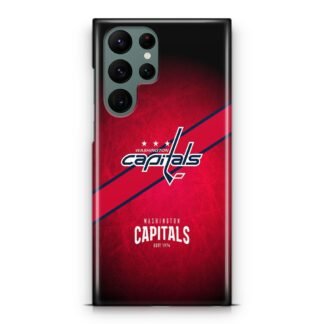 Washington Capitals Dark Logo Cover Samsung Galaxy S23 / S23 Plus / S23 Ultra / S23 FE 3D Case