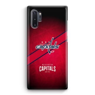 Washington Capitals Dark Logo Cover Samsung Galaxy Note 10 / Note 10 Plus 3D Case
