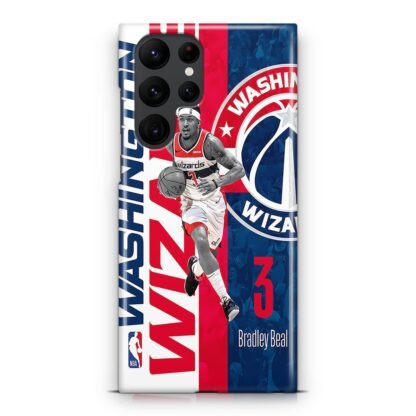 Washington Wizards Bradley Beal Samsung Galaxy S25 / S25 Plus / S25 Ultra 3D Case