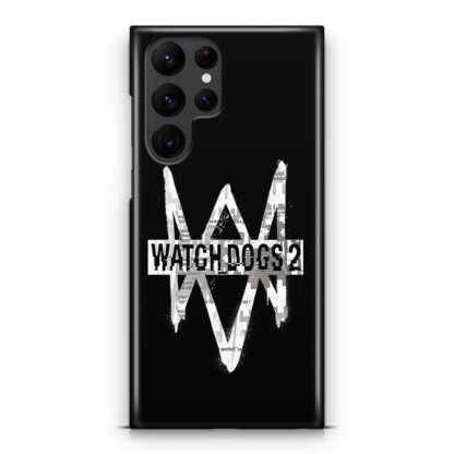 Watch Dogs 2 Black Logo Samsung Galaxy S25 / S25 Plus / S25 Ultra 3D Case