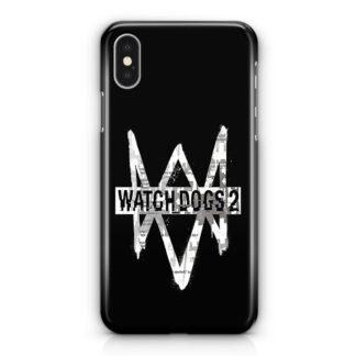 Watch Dogs 2 Black Logo iPhone X / XR / XS / XS Max 3D Case
