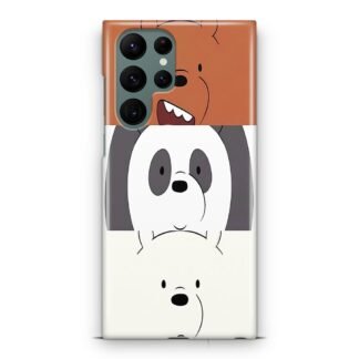 We Bare Bears Face Samsung Galaxy S23 / S23 Plus / S23 Ultra / S23 FE 3D Case