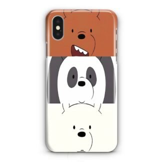 We Bare Bears Face iPhone X / XR / XS / XS Max 3D Case