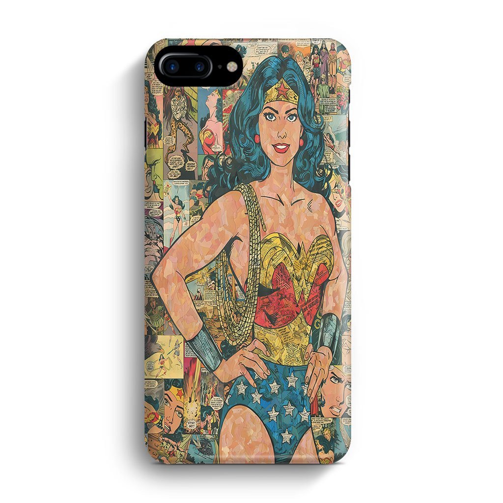 Wonder Woman Comic iPhone 7 Plus / 8 Plus 3D Case