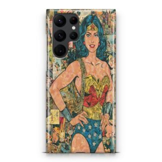 Wonder Woman Comic Samsung Galaxy S25 / S25 Plus / S25 Ultra 3D Case