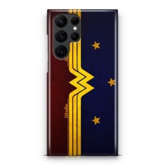 Wonder Woman Red Blue Logo Samsung Galaxy S25 / S25 Plus / S25 Ultra 3D Case