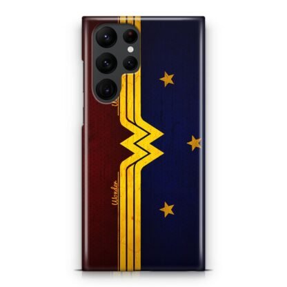 Wonder Woman Red Blue Logo Samsung Galaxy S25 / S25 Plus / S25 Ultra 3D Case