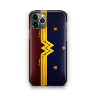 Wonder Woman Red Blue Logo iPhone 11 / 11 Pro / 11 Pro Max 3D Case