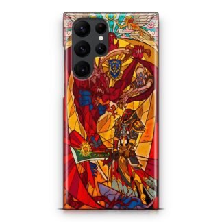 World of Warcraft Dragon Knight Mosaic Samsung Galaxy S25 / S25 Plus / S25 Ultra 3D Case