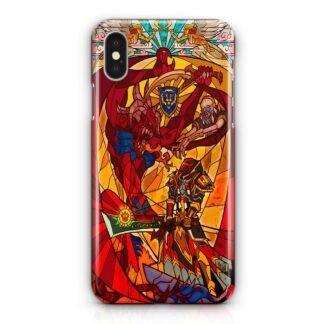 World of Warcraft Dragon Knight Mosaic iPhone X / XR / XS / XS Max 3D Case