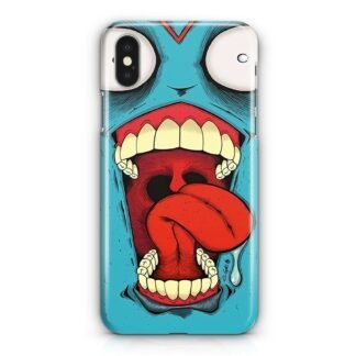 Zombie Scream Face iPhone X / XR / XS / XS Max 3D Case