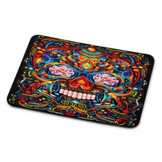 Abstract Skull Art Mouse Pad
