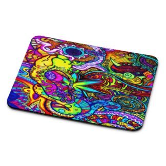 Abstract Trippy Art Mouse Pad