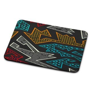 Blitz Zig Zag Color Pattern Mouse Pad
