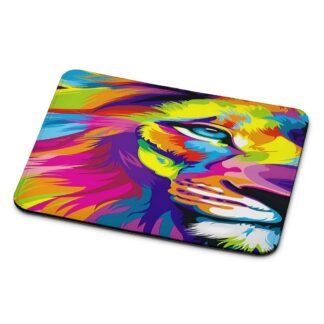 Colorful Lion Mouse Pad