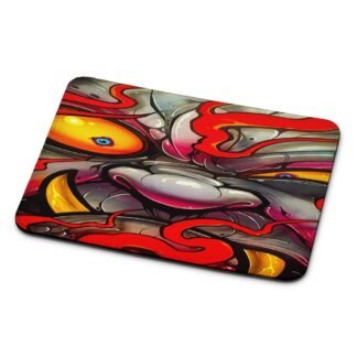 Demon Monster Red Aura Mouse Pad