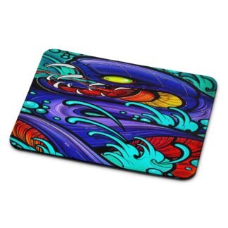 Demon Monster Water Snake Mouse Pad
