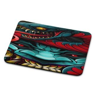 Demon Snake Monster Mouse Pad